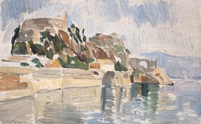 Κωνσταντίνος Παρθένης, Το Φρούριο της Κέρκυρας